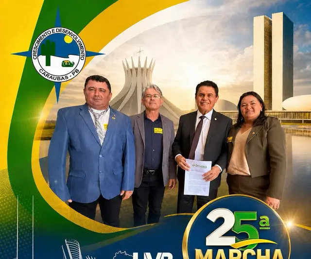 Caraúbas: Vereadores buscam apoio federal para saúde, educação e infraestrutura